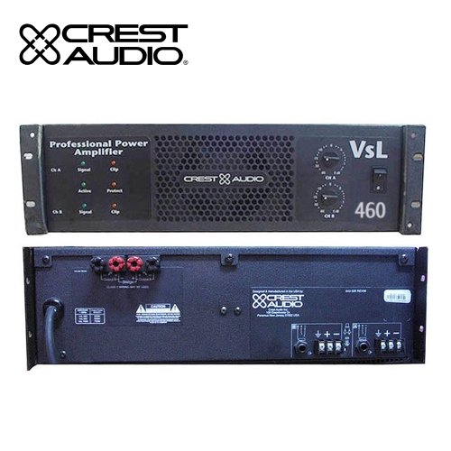 CREST AUDIO VSL-460 파워앰프 / 240W 출력