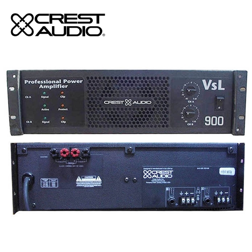 CREST AUDIO VSL-900 파워앰프 / 450W 출력