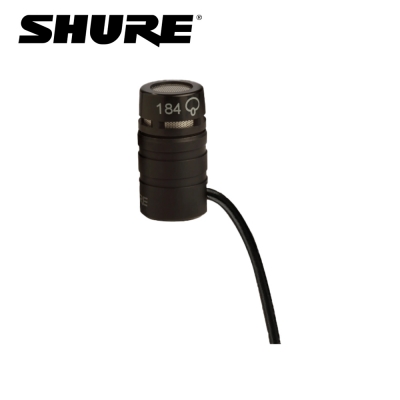 SHURE(슈어) WL184 / 무선용 초지향성 컨덴서 핀마이크