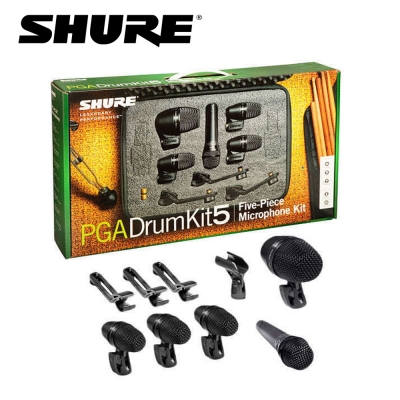 SHURE PGA DRUMKIT5 / 5피스 드럼 마이크 세트