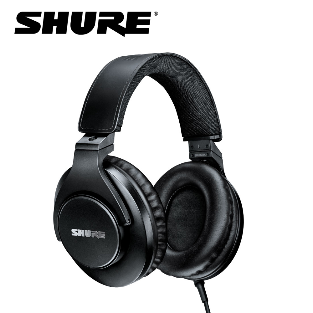 SHURE SRH440A / 슈어 모니터링 헤드폰 / 전문 스튜디오 헤드폰 / 밀폐형