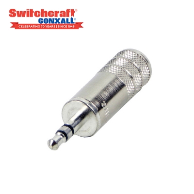 SWITCHCRAFT 35HDNN 스위치크래프트 3.5mm(스테레오) 커넥터 납땜용