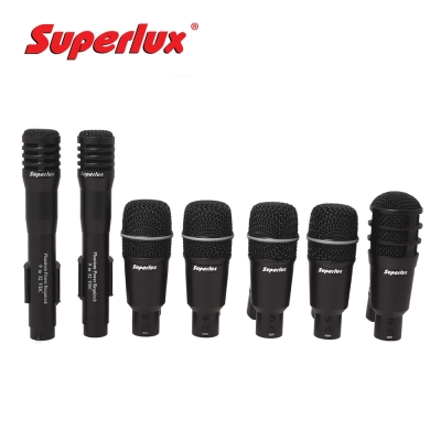 SUPERLUX DRK-A5C2 / 슈퍼럭스 드럼마이크세트 (7피스)