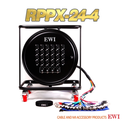 EWI RPPX-24-4 / 30, 45, 60M / 24CH 멀티 릴 스네이크 완제품 XLR/PHONE 병렬4CH / 멀티롤케이블/멀티릴케이블