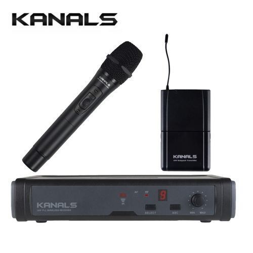KANALS BK-7001N / 카날스 1채널 무선마이크시스템 / 마이크타입 선택