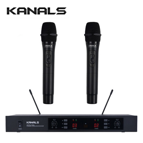 KANALS BK-8200 / 카날스 2채널 무선마이크 / 마이크타입선택
