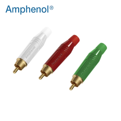 AMPHENOL ACPR / 암페놀 RCA 커넥터 /  색상선택(화이트, 레드, 그린)