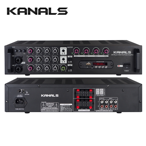 KANALS EMA-400N / 카날스 다용도앰프 / 4채널 400와트