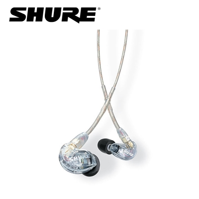 [사은품증정] SHURE SE215-CL 슈어 사운드 아이솔레이팅 이어폰 클리어(투명)색상