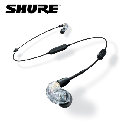 SHURE SE215-BT1 / 슈어 무선 블루투스 이어폰 / 블랙, 클리어