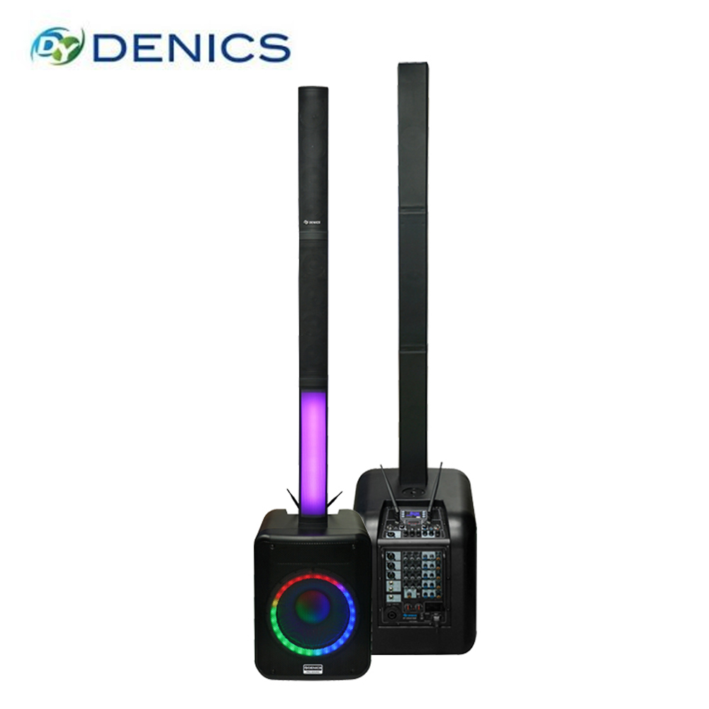 DENICS DY-1200AR Plus 컬럼어레이 스피커 / 400W 2채널 + 250W 2채널 구성
