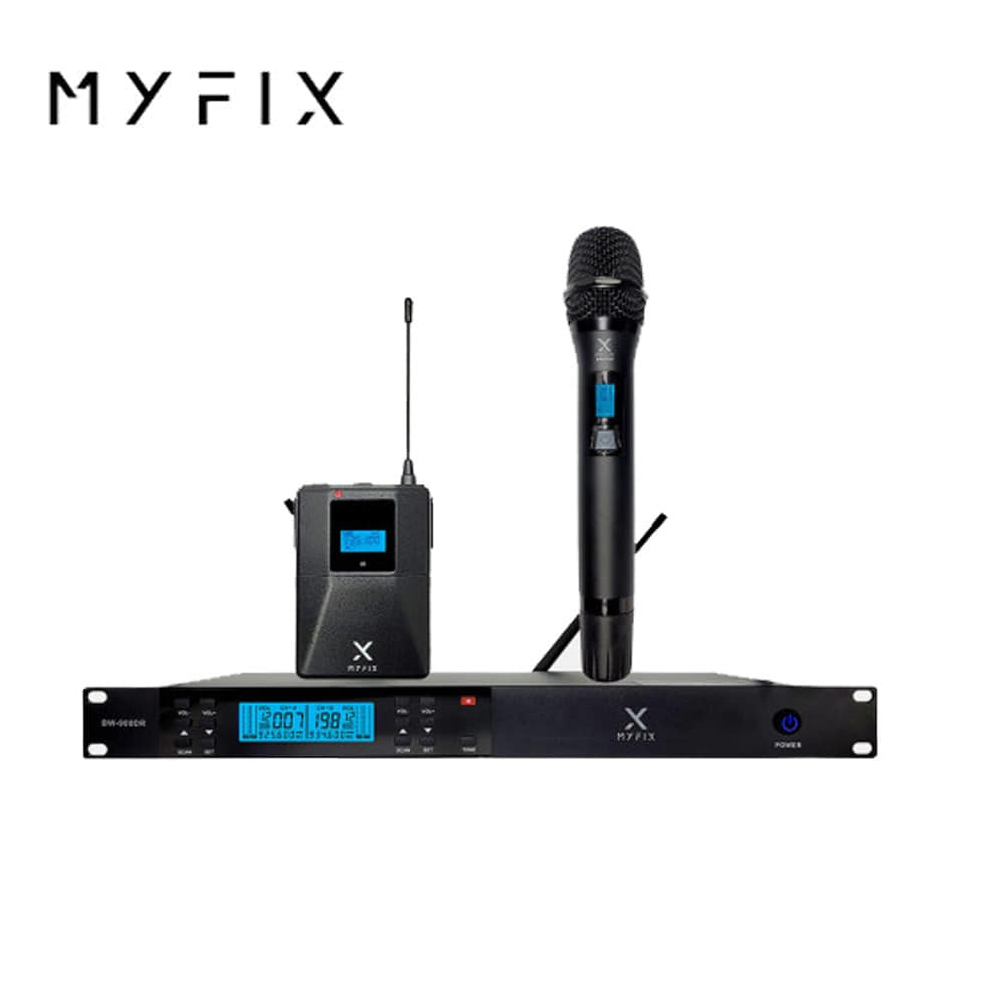 MYFIX BW-900 2채널 무선마이크 시스템  / 마이크타입 선택