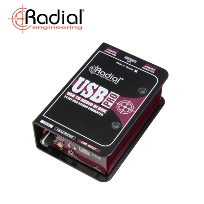 Radial USB Pro / 래디알 스테레오 USB 랩탑 다이렉트박스 / Radial DI BOX