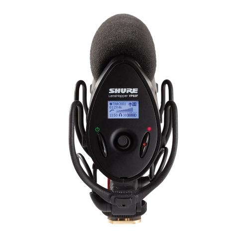 SHURE VP83F / 슈어 카메라 장착용 샷건 마이크 + 플래시 레코딩 / AA건전지 포함