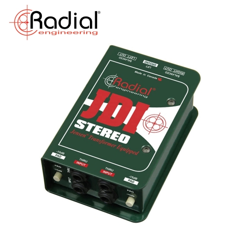 Radial JDI Stereo DIBOX / 래디알 스테레오 패시브 다이렉트 박스
