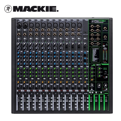 맥키 ProFX16v3 16채널 오디오 믹서 / 오인페, 이펙터 기능