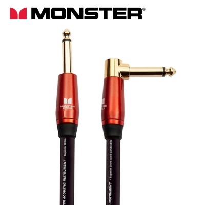 몬스터 Prolink Acoustic Cable 어쿠스틱기타 케이블 / 6.4M(21ft.) / TS - ㄱ자 TS 모노케이블 / 정식수입품
