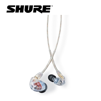 SHURE SE535-CL 클리어색상 슈어 SE535 사운드 아이솔레이팅 이어폰 모니터링 인이어