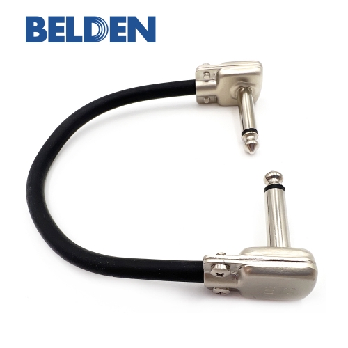 벨덴 9778 스퀘어플러그 SP600 ㄱ자 55TS 패치케이블 이펙터연결케이블