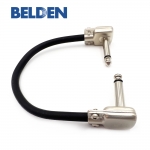 벨덴 9778 스퀘어플러그 SP600 ㄱ자 55TS 패치케이블 이펙터연결케이블