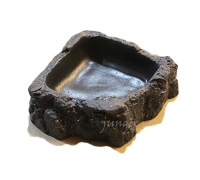 암석 코너형 물그릇
